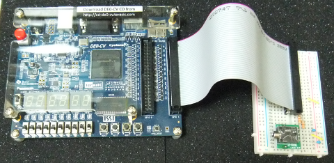 ZEROからのFPGA : DE0-CV向けブレッドボード接続ケーブルの製作